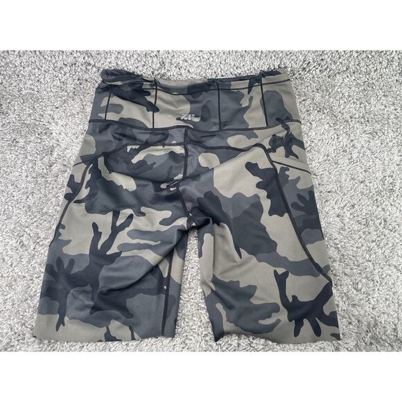 Women’s Zero Fox Trot Shorts Green Camo Running Gym Stretchy Soft Size Large - Picture 5 of 7